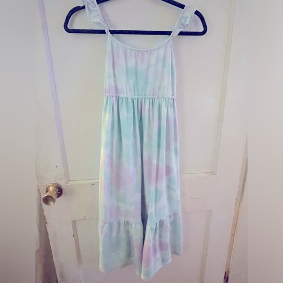 Girls tie-dye long maxi dress - Picture 1 of 1